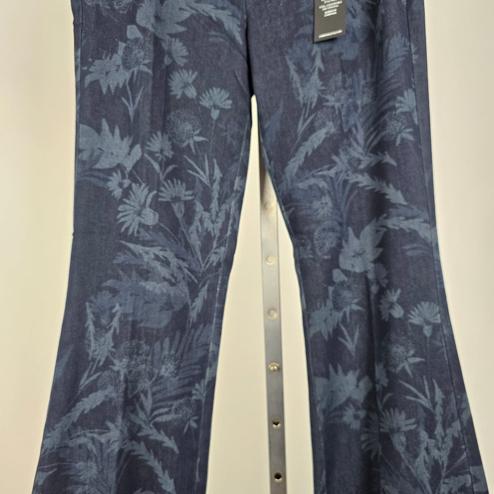 Liverpool Los Angeles Kelsey Flare Blue Floral Flare Leg Trousers 8/29