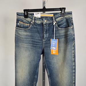 NWT MAC Jeans Straight Fit Straight Leg Cropped Denim Jeans  Size 36x28