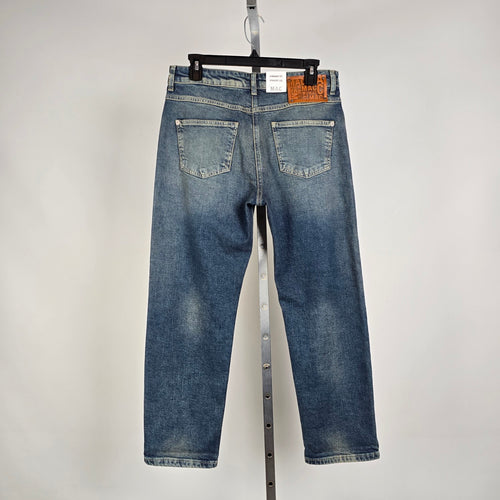 NWT MAC Jeans Straight Fit Straight Leg Cropped Denim Jeans  Size 36x28