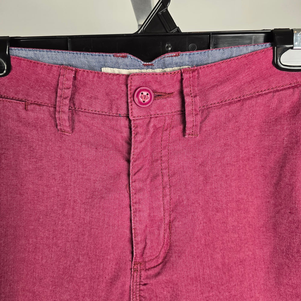 Vans Pink Chambray Bermuda Shorts Size 30