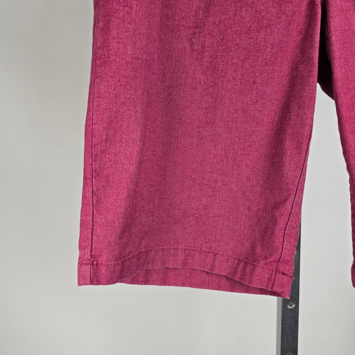 Vans Pink Chambray Bermuda Shorts Size 30