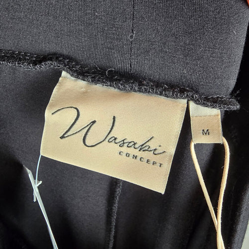 Wasabi Concept Black Wide Leg Pull-On Pants Size M