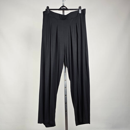 Wasabi Concept Black Wide Leg Pull-On Pants Size M