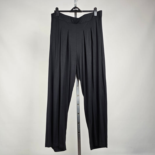 Wasabi Concept Black Wide Leg Pull-On Pants Size M