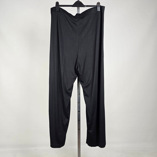 Wasabi Concept Black Wide Leg Pull-On Pants Size M