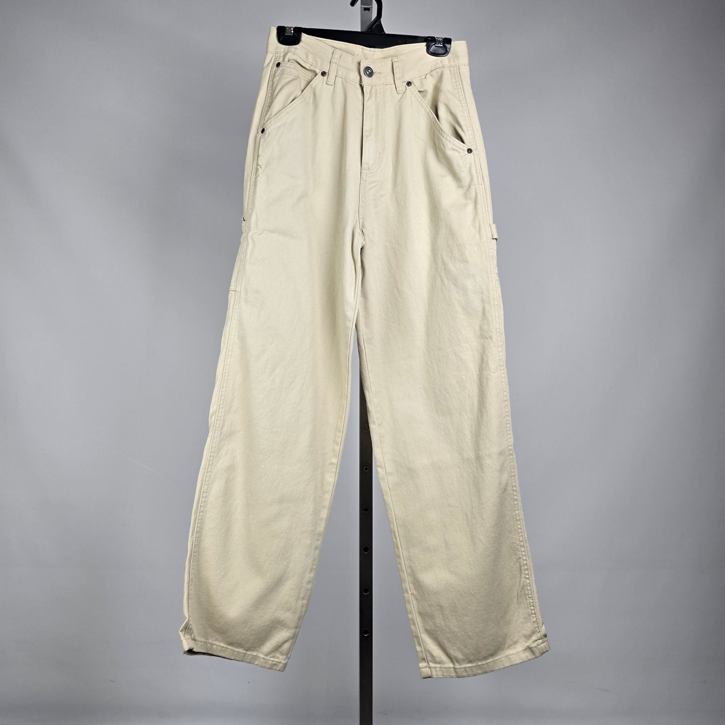Kuwalla Tee Women’s G-Carpenter Cream Wide Leg Pants Size 28