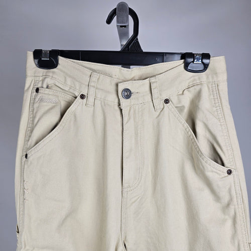 Kuwalla Tee Women’s G-Carpenter Cream Wide Leg Pants Size 28