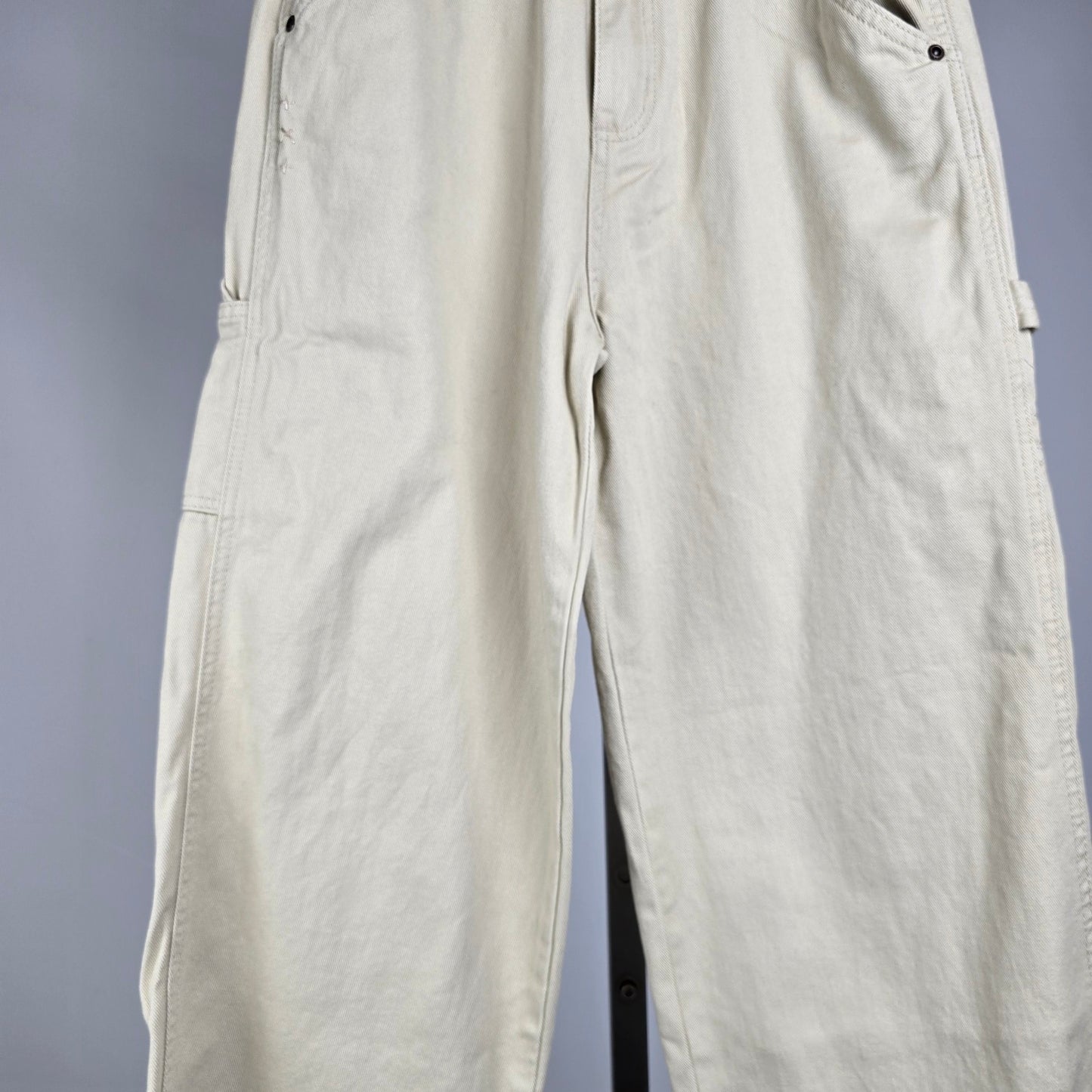 Kuwalla Tee Women’s G-Carpenter Cream Wide Leg Pants Size 28