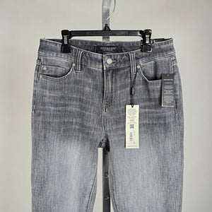 Liverpool Los Angeles Kessler Raw Hem Cropped Flare Jeans Size 4/27