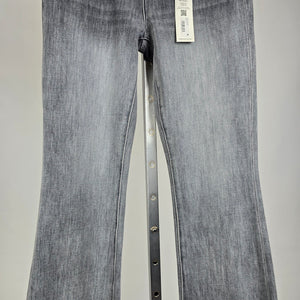 Liverpool Los Angeles Kessler Raw Hem Cropped Flare Jeans Size 4/27