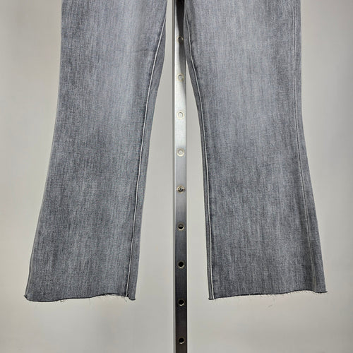 Liverpool Los Angeles Kessler Raw Hem Cropped Flare Jeans Size 4/27