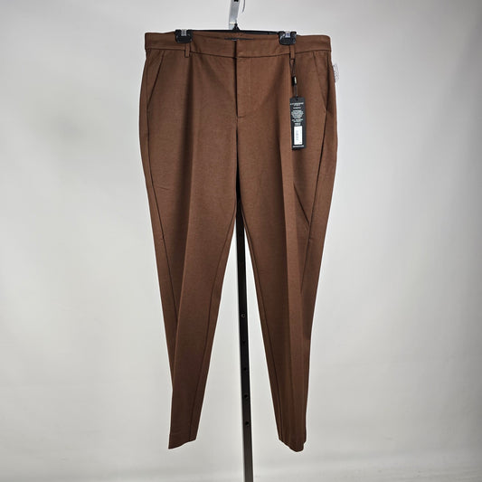 Liverpool Los Angeles Brownstone Slim Taper Trouser Pants Size 16/33
