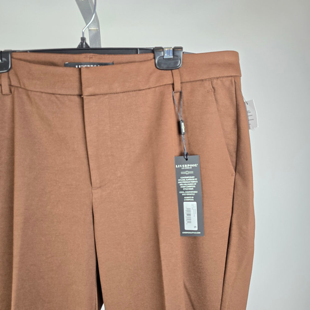 Liverpool Los Angeles Brownstone Slim Taper Trouser Pants Size 16/33