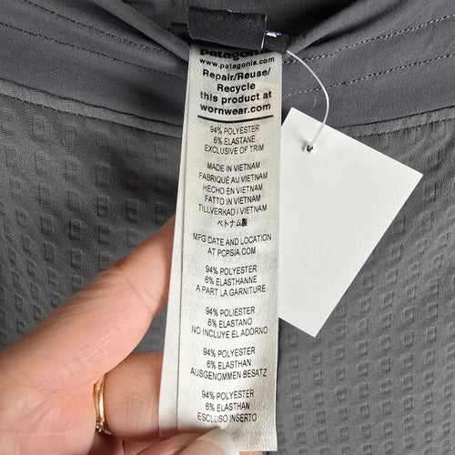 Patagonia Capilene Thermal Weight Hiking Leggings Gray Size M