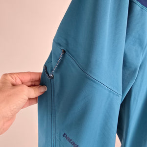 Patagonia Blue Performance Hiking / Snow Leggings Pants Size M