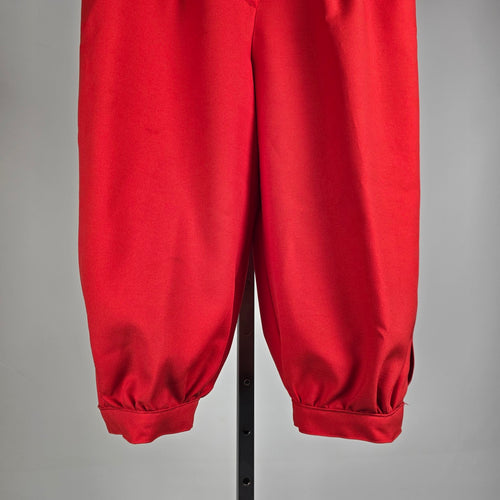 Vintage Sears Red Capris Pants Size S/M