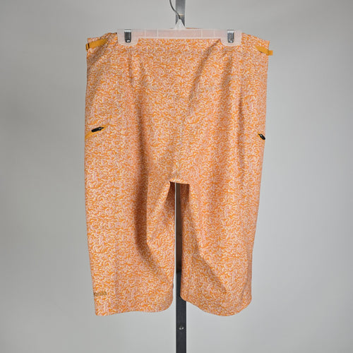 Patagonia Dirt Roamer Bike Shorts – Sea Texture Golden Caramel Print Size 10