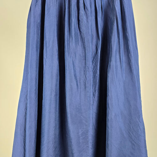 Vintage Sunny Leigh 100% Silk Maxi Skirt – Boho Prairie Festival Skirt Size S