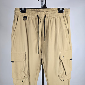Nixon Men’s Beige Cargo Jogger Pants Size Large