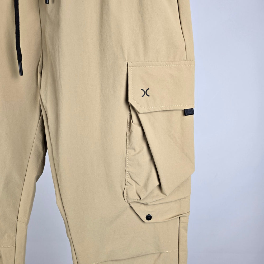 Nixon Men’s Beige Cargo Jogger Pants Size Large
