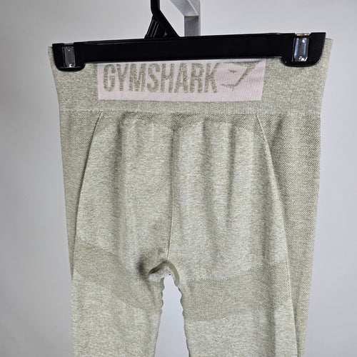 Gymshark Seamless High Waisted Leggings Heather Sage Green Size XS/S
