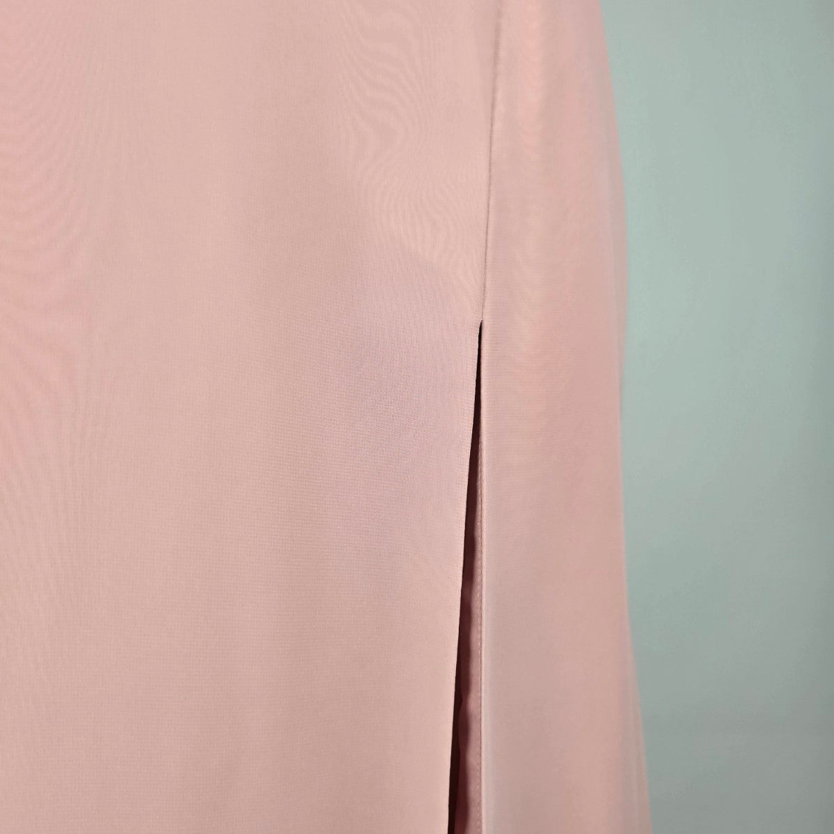 Azazie Blush Pink Off Shoulder Formal Gown Size S/M