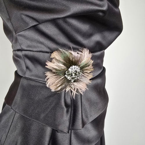 Max & Cleo Black Strapless Formal Gown Size 14