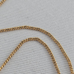 Vintage Gold Tone Daisy Crystal Necklace
