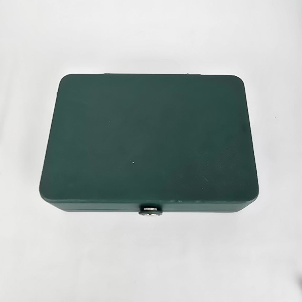 Faux Croc Jewelry Storage Box with Mirror