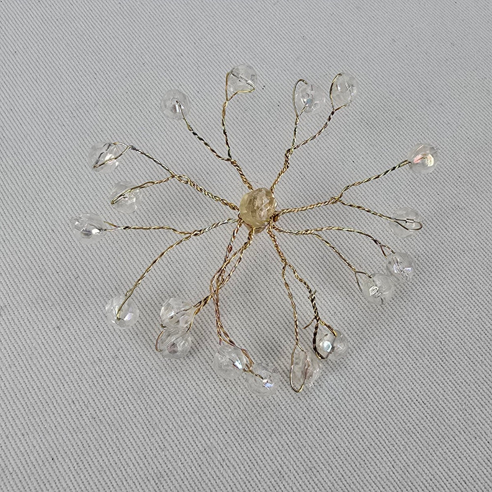 Vintage Bridal Crystal Spray Earrings Fairycore Starburst Earrings