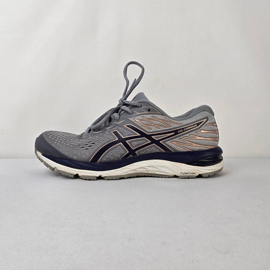 ASICS Gel Cumulus Running Shoes Gray Purple Size 8.5
