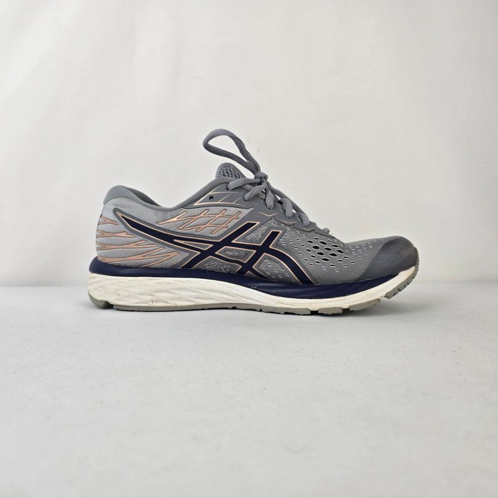 ASICS Gel Cumulus Running Shoes Gray Purple Size 8.5