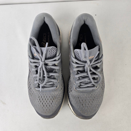 ASICS Gel Cumulus Running Shoes Gray Purple Size 8.5