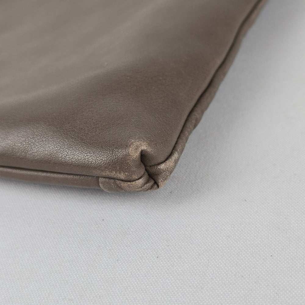 Derek Alexander Soft Leather Crossbody Handbag Taupe Brown Travel Purse