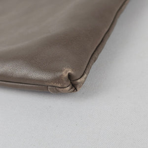 Derek Alexander Soft Leather Crossbody Handbag Taupe Brown Travel Purse