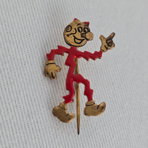 Vintage Reddy Kilowatt Advertising Lapel Pin