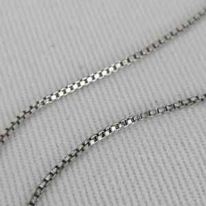 Sterling Silver CZ Rectangle Pendant Necklace