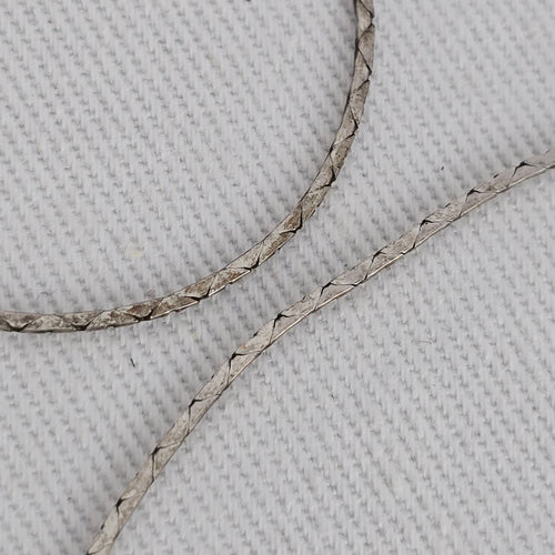 Vintage Silver Tone Heart Pendant Necklace Dainty Minimalist Jewelry