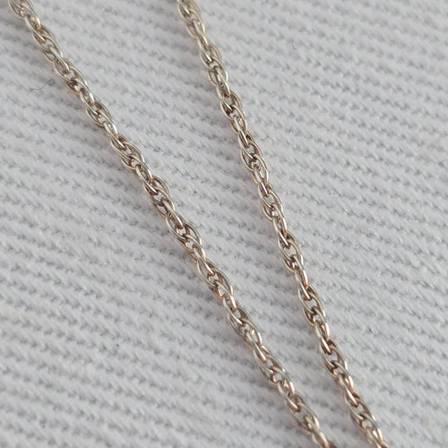 Sterling Silver 925 Marquise CZ Crystal Pendant Necklace Dainty Silver Chain