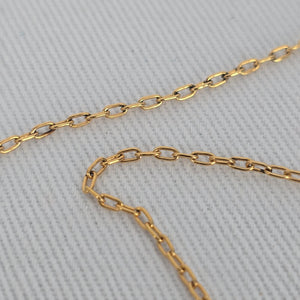 Vintage Gold Tone Woman Walking Dog Pendant Necklace