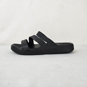 Crocs Black Slide Sandals Women’s Size 5 Comfort Slip On Sandals