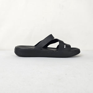 Crocs Black Slide Sandals Women’s Size 5 Comfort Slip On Sandals