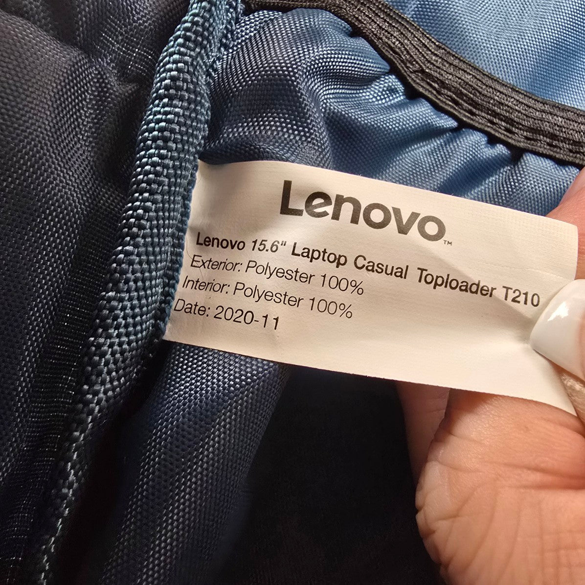 Lenovo T210 Grey 15.6” Laptop Casual Toploader Bag Shoulder Case
