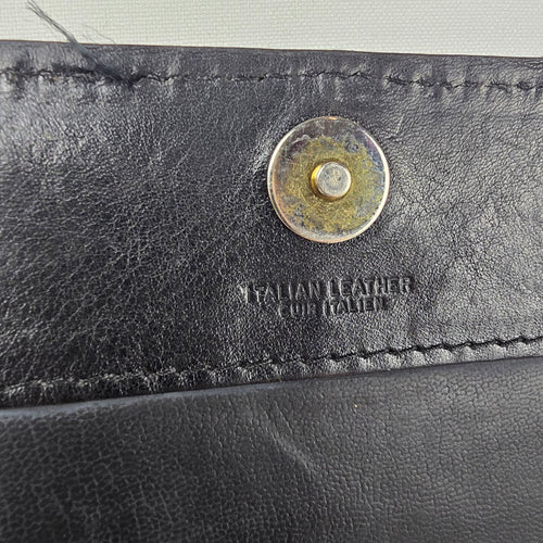 Renwick Black Leather Made in Canada Briefcase Shoulder Bag