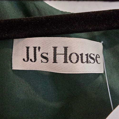JJ’s House Emerald Green Chiffon Formal Bridesmaid Dress Size 10