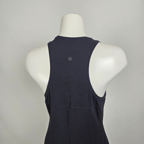 Lululemon Black Sleeveless Racerback Maxi Dress Size M
