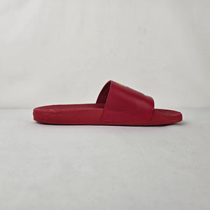 Coach x Disney Walt Disney World Red Slide Sandals Mickey Minnie Size 9