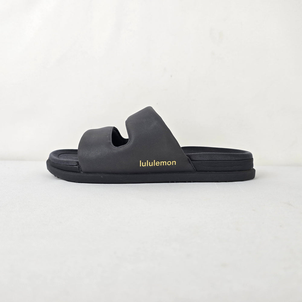Lululemon Restfeel Sandal Graphite Grey Slides Women’s Size 9