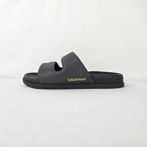 Lululemon Restfeel Sandal Graphite Grey Slides Women’s Size 9