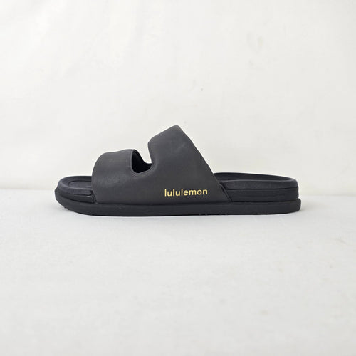 Lululemon Restfeel Sandal Graphite Grey Slides Women’s Size 9